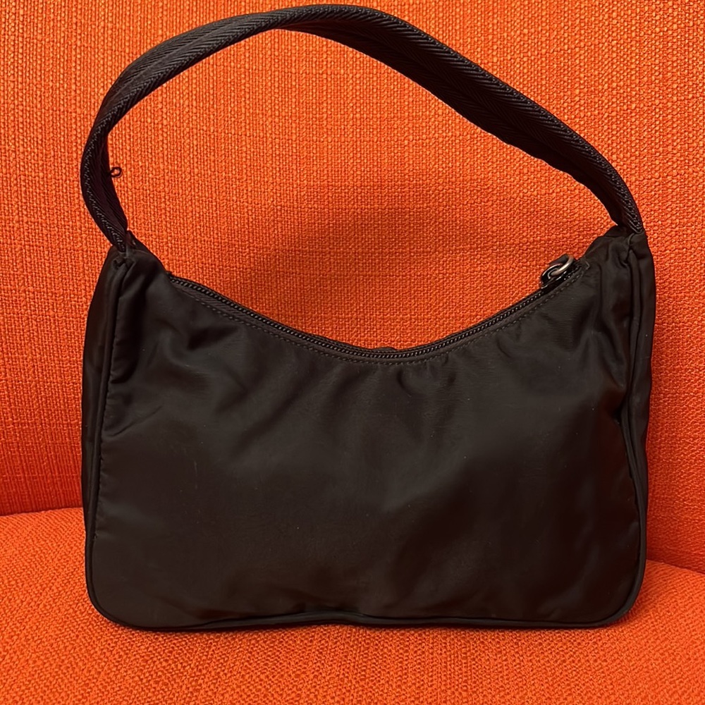 PRADA NECESSAIRE TESSUTO 1990’s top handle bag - Picture 4 of 14